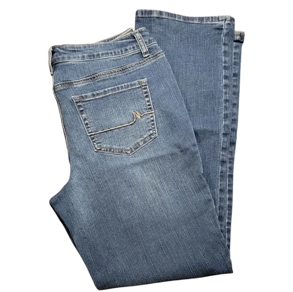 Maurices Women's Mid Rise Blue Jeans - Picture 2 of 6